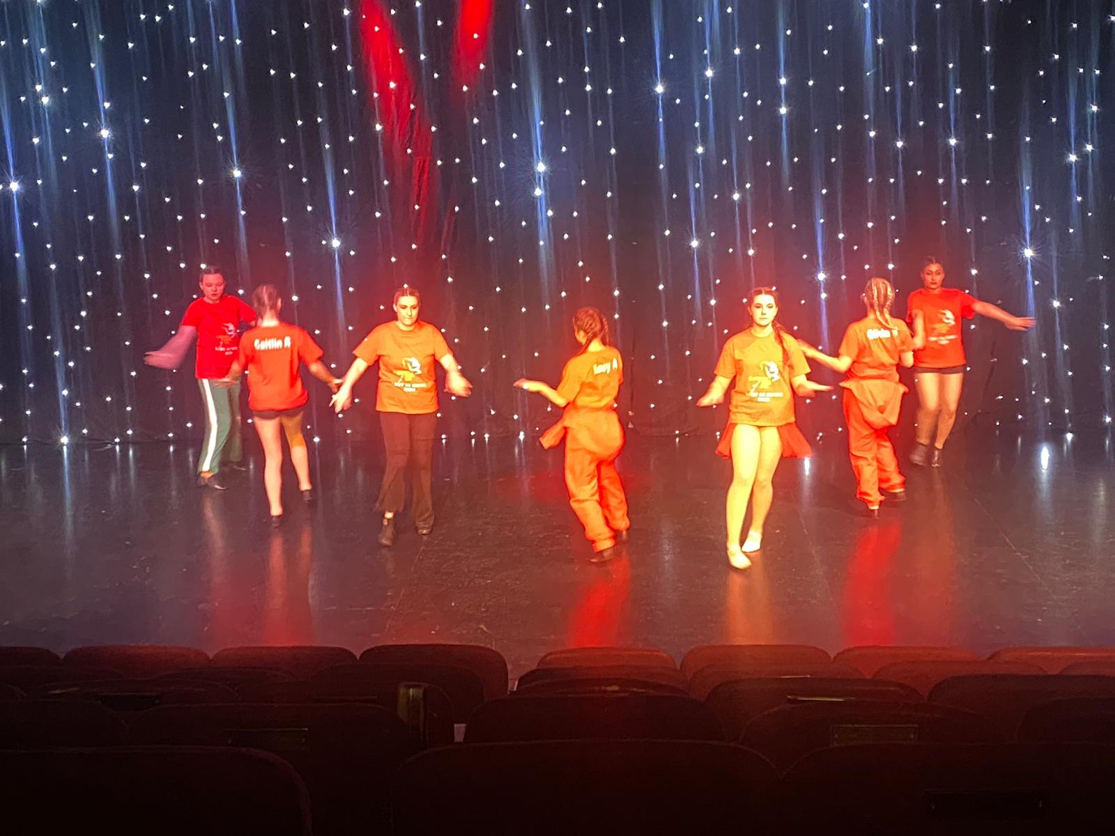 Finale bow at Clairemarie’s School of Dance annual showcase